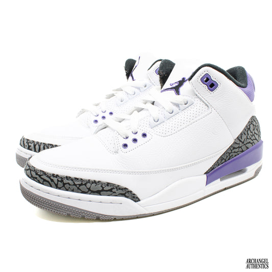 Air Jordan 3 Retro Oscuro Iris