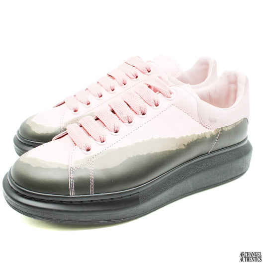 Alexander McQueen Sneaker Larry Blanco/Rosa/Negro