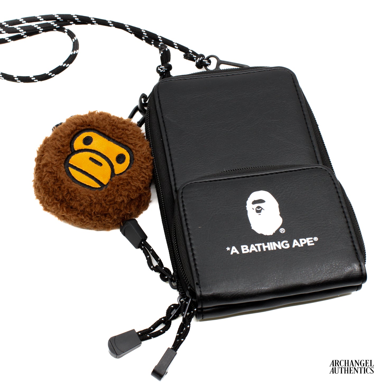 Bape Kids e-mook Fall/Winter 2023 Side Bag Black