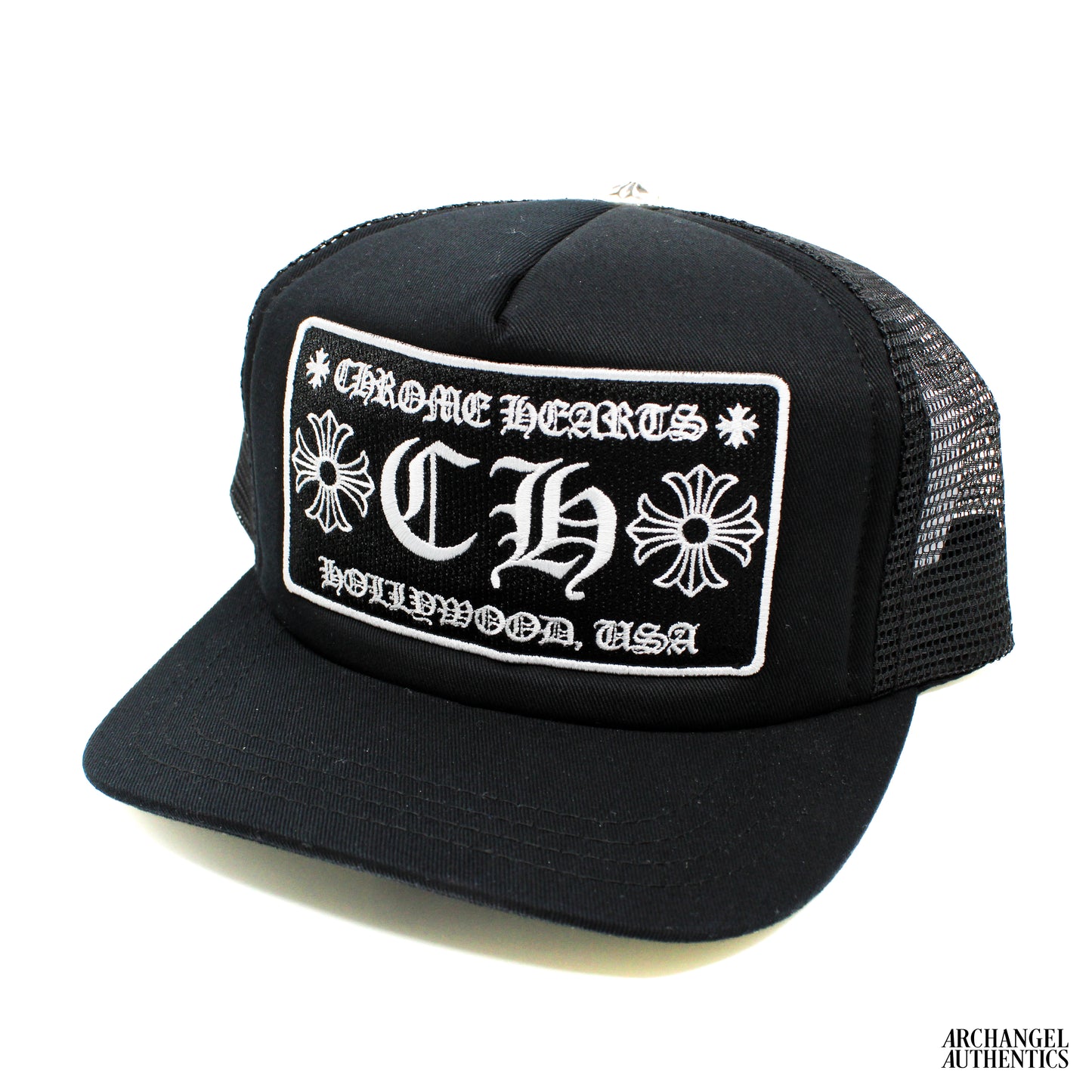 Chrome Hearts CH Hollywood Trucker Hat