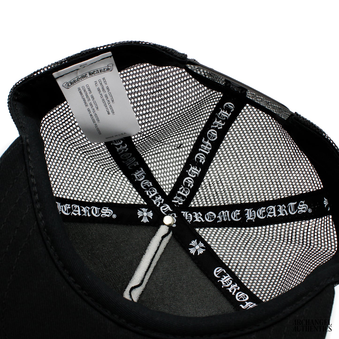 Chrome Hearts CH Hollywood Trucker Hat