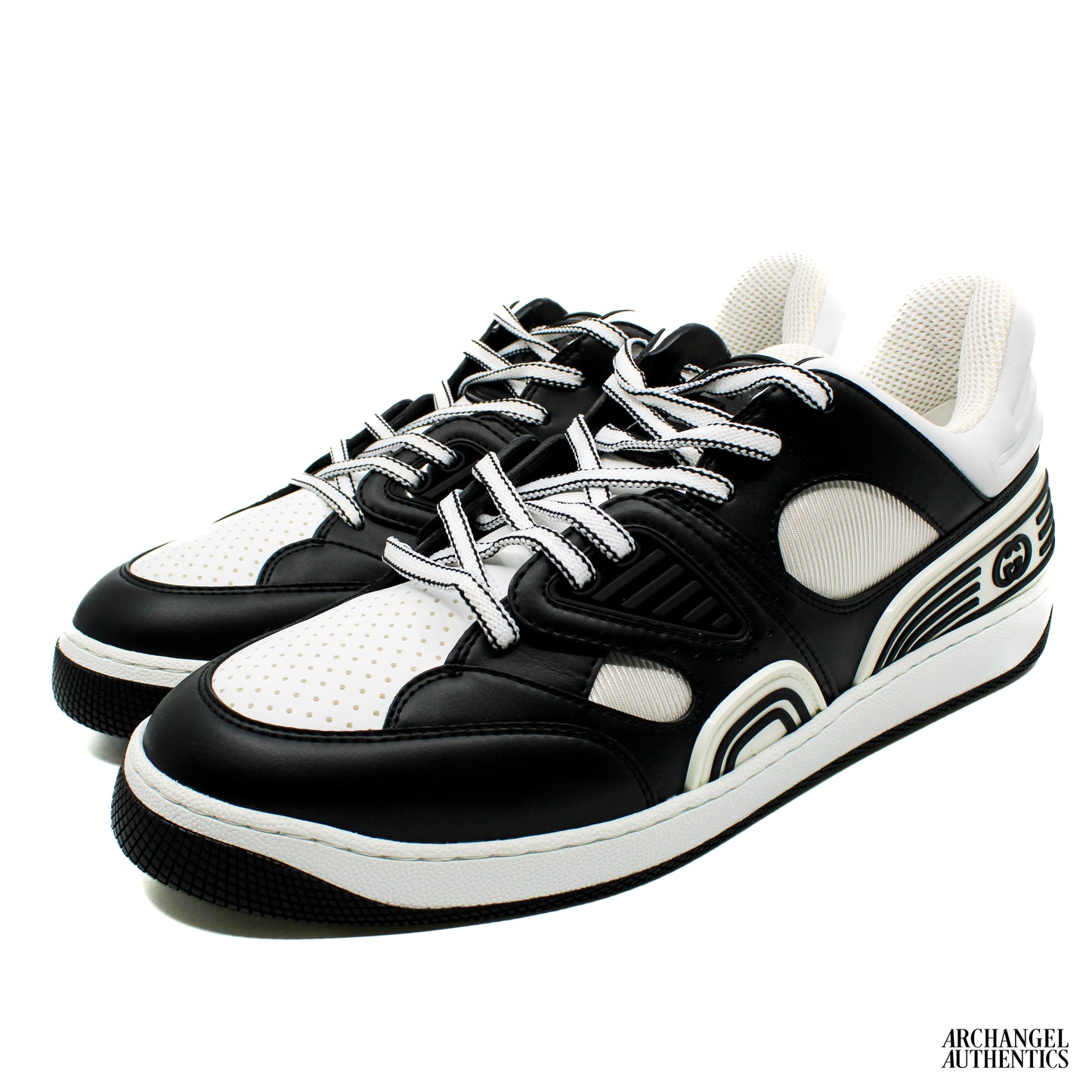 Gucci Basket Low Black/White