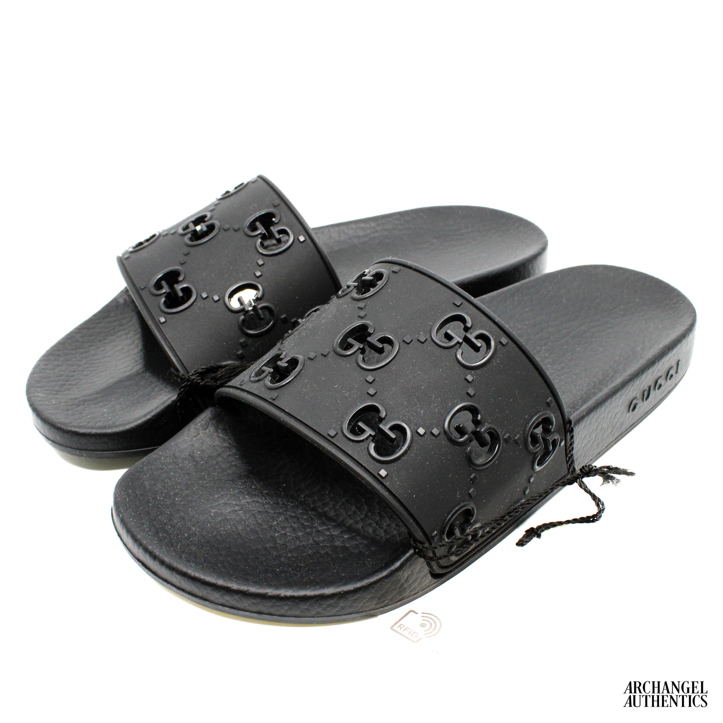 Gucci GG Slide Rubber Black