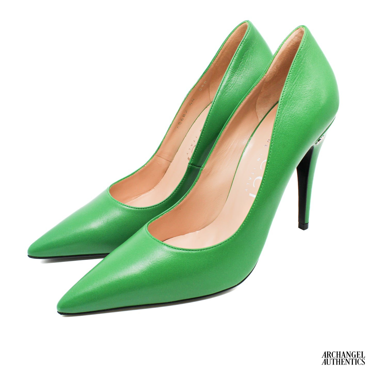 Gucci High Heel Pump Spring Green