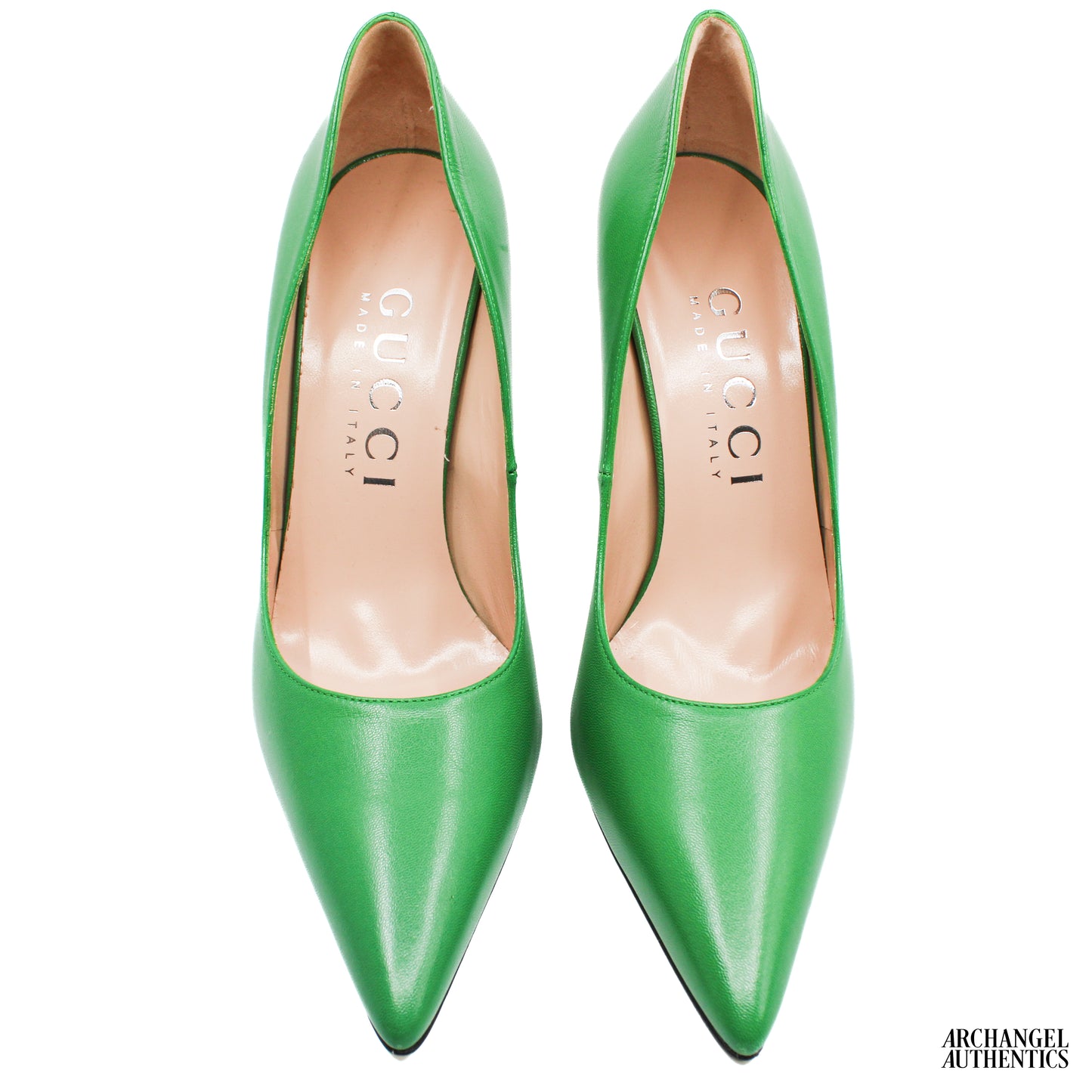 Gucci High Heel Pump Spring Green