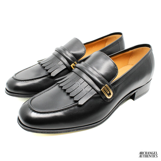 Gucci Mirrored G Loafer Black