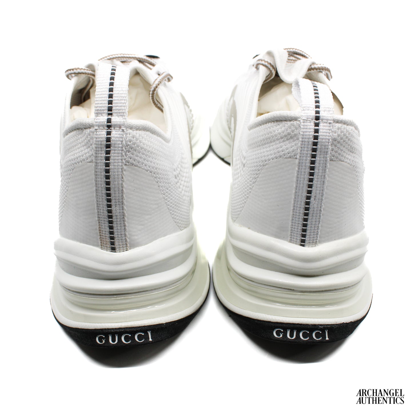 Gucci Run White Grey Black