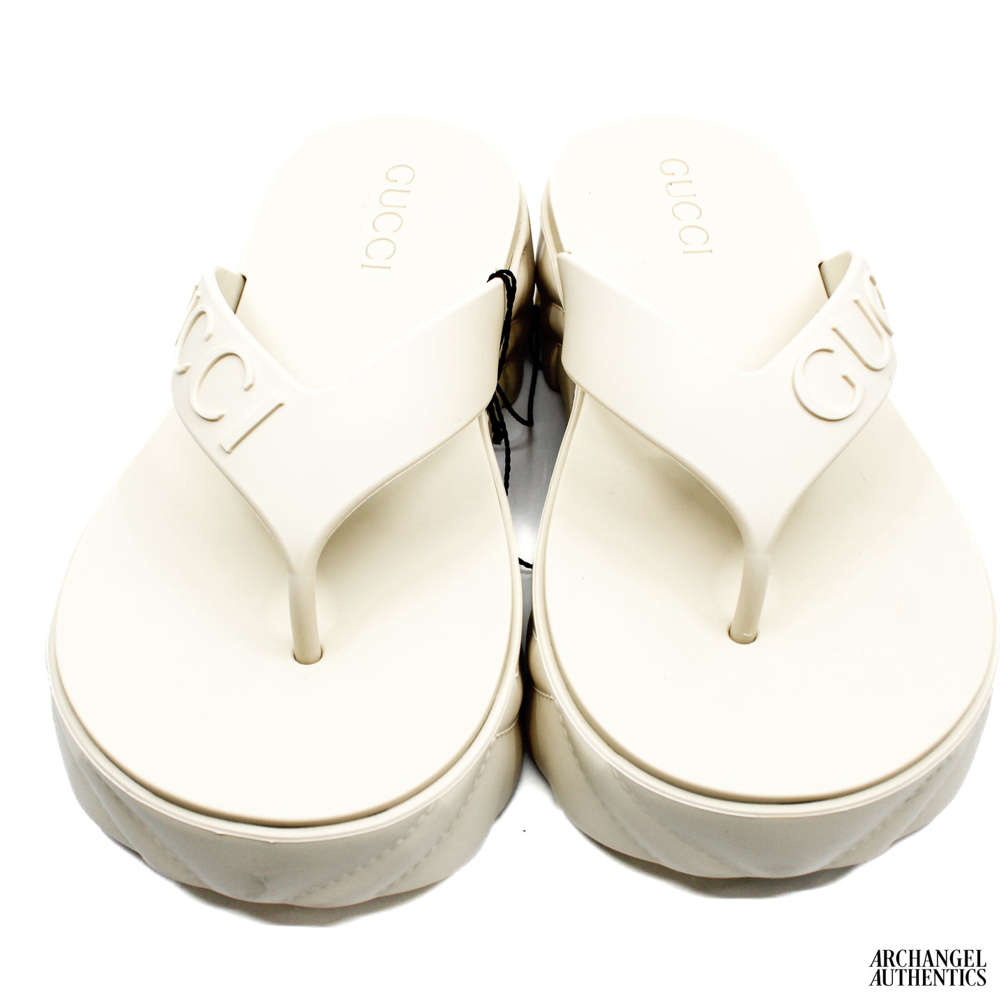 Gucci Thong Platform Sandal White (Women's)