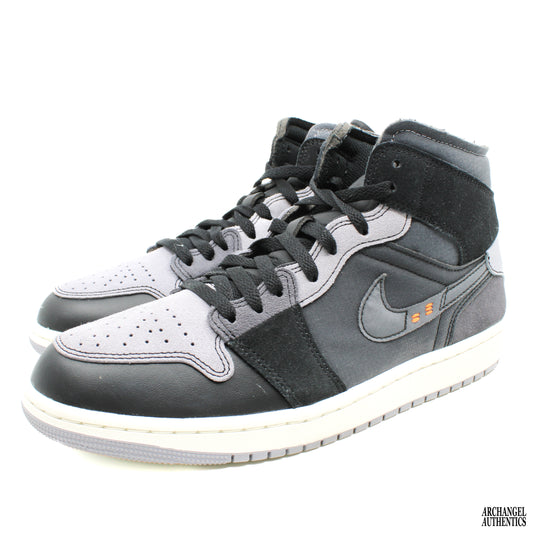 Jordan 1 Mid Craft Inside Out Negro