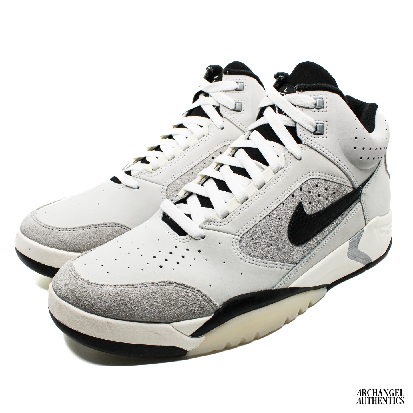 Nike Air Flight Lite Mid Photon Dust Metallic Silver