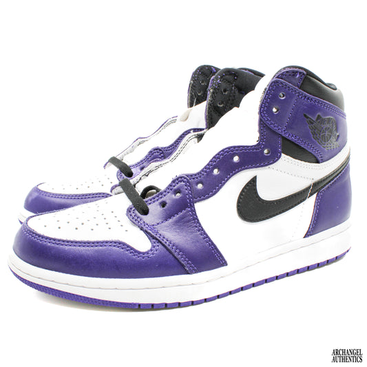 Nike Air Jordan 1 Court Purple White