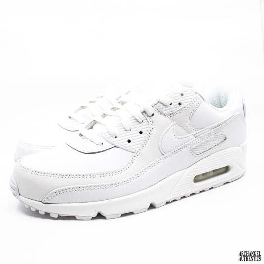 Nike Air Max 90 Cuero Triple Blanco 2020