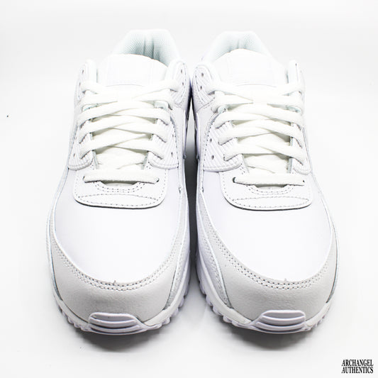 Nike Air Max 90 Cuero Triple Blanco 2020