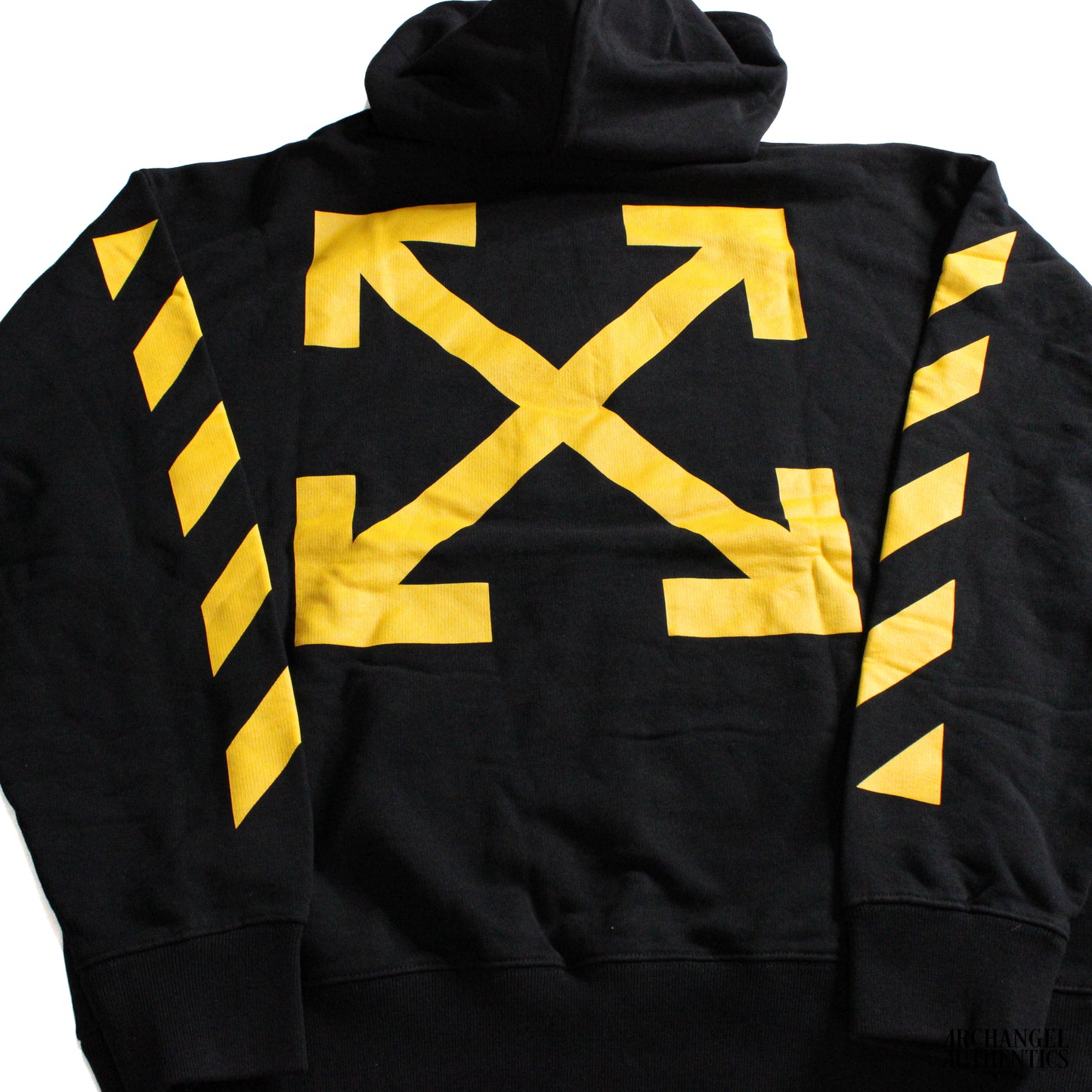 Off-White Diag Arrow Carav Mercy Skate Hoodie Black/White