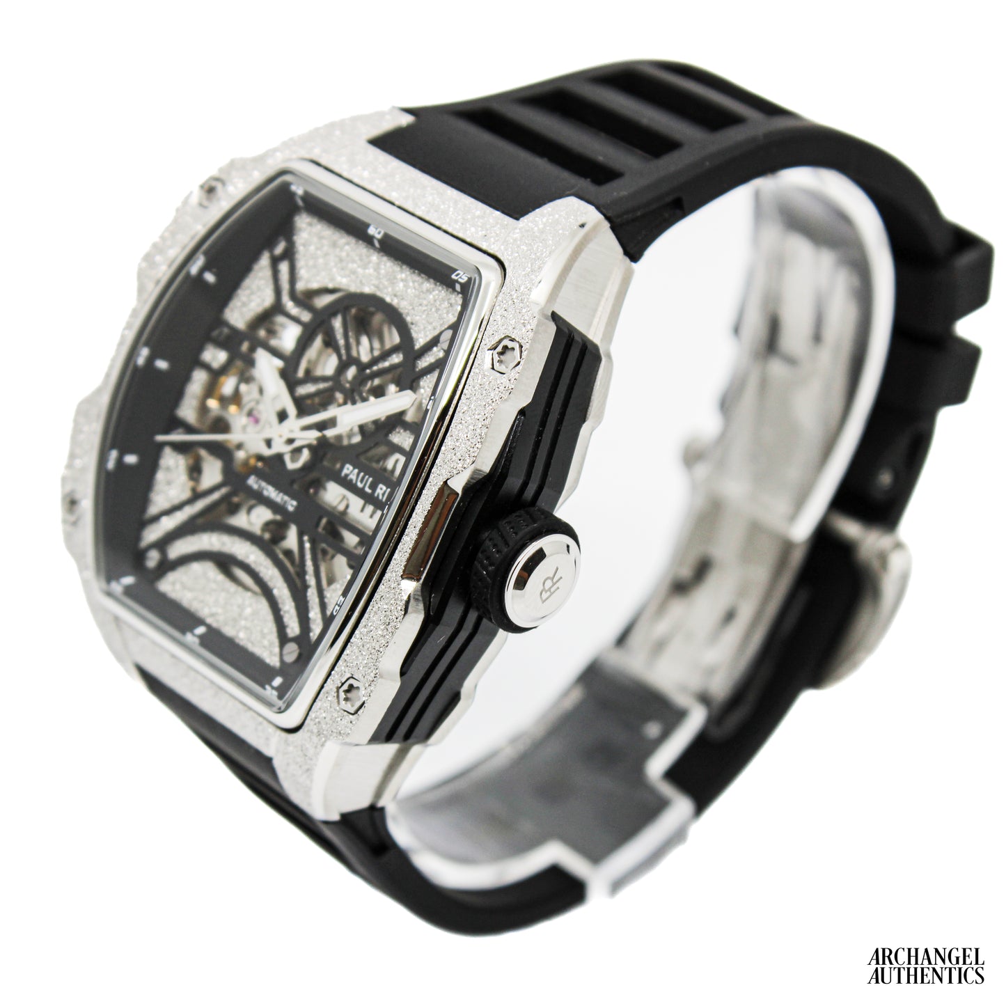 Paul Rich Astro Skeleton Abyss Silver Frosted Automatic