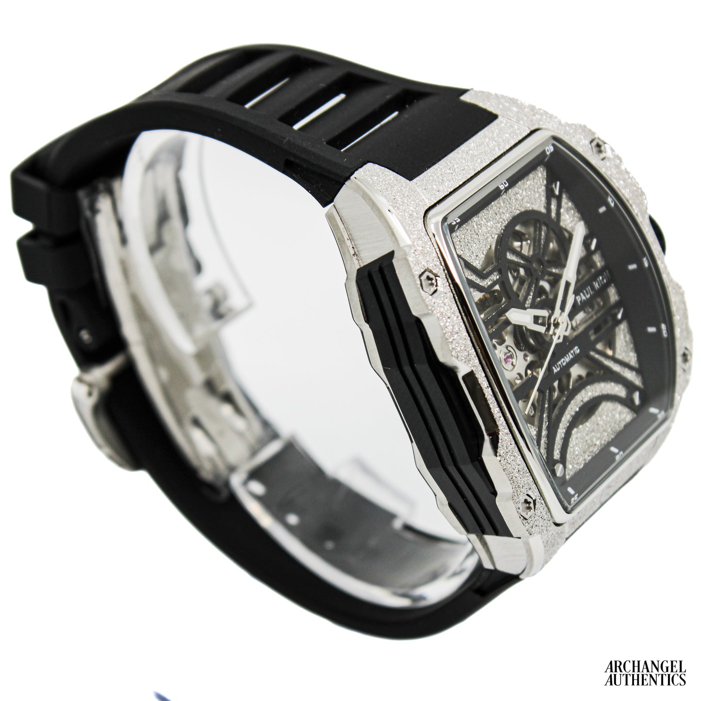 Paul Rich Astro Skeleton Abyss Silver Frosted Automatic