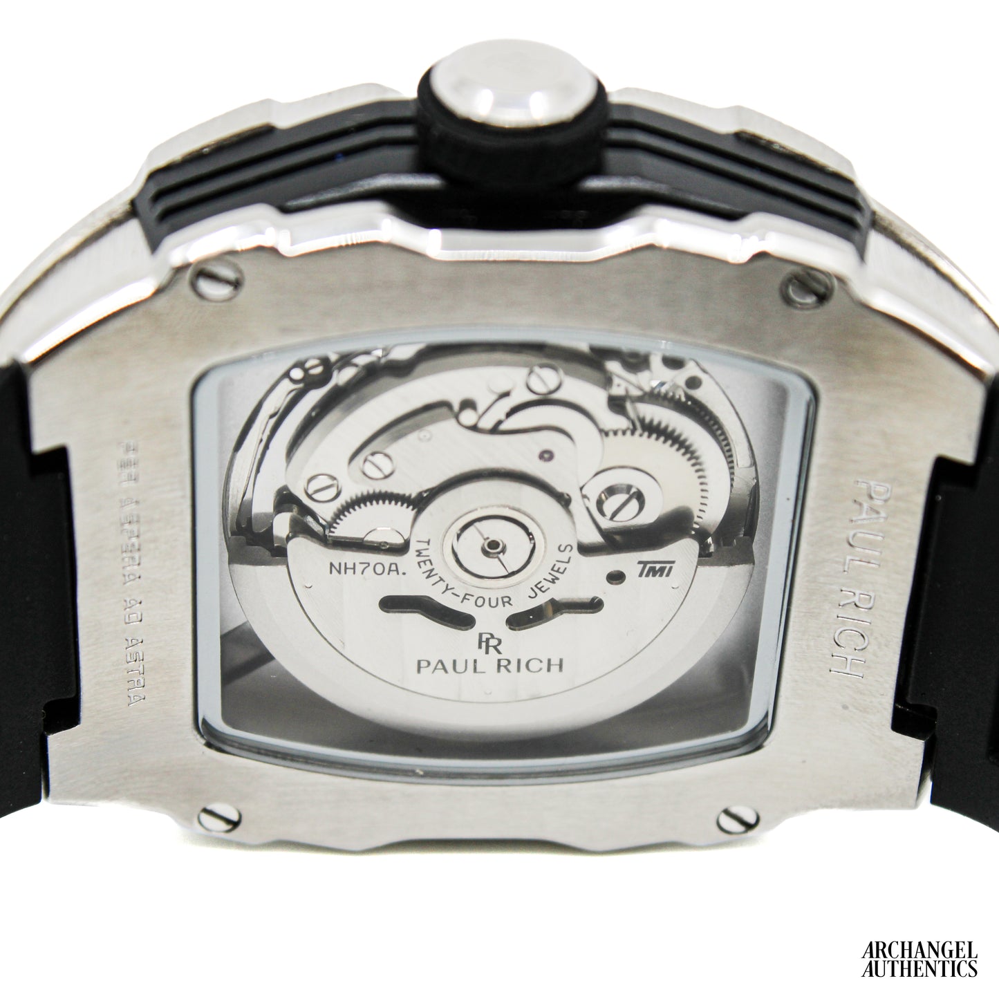 Paul Rich Astro Skeleton Abyss Silver Frosted Automatic