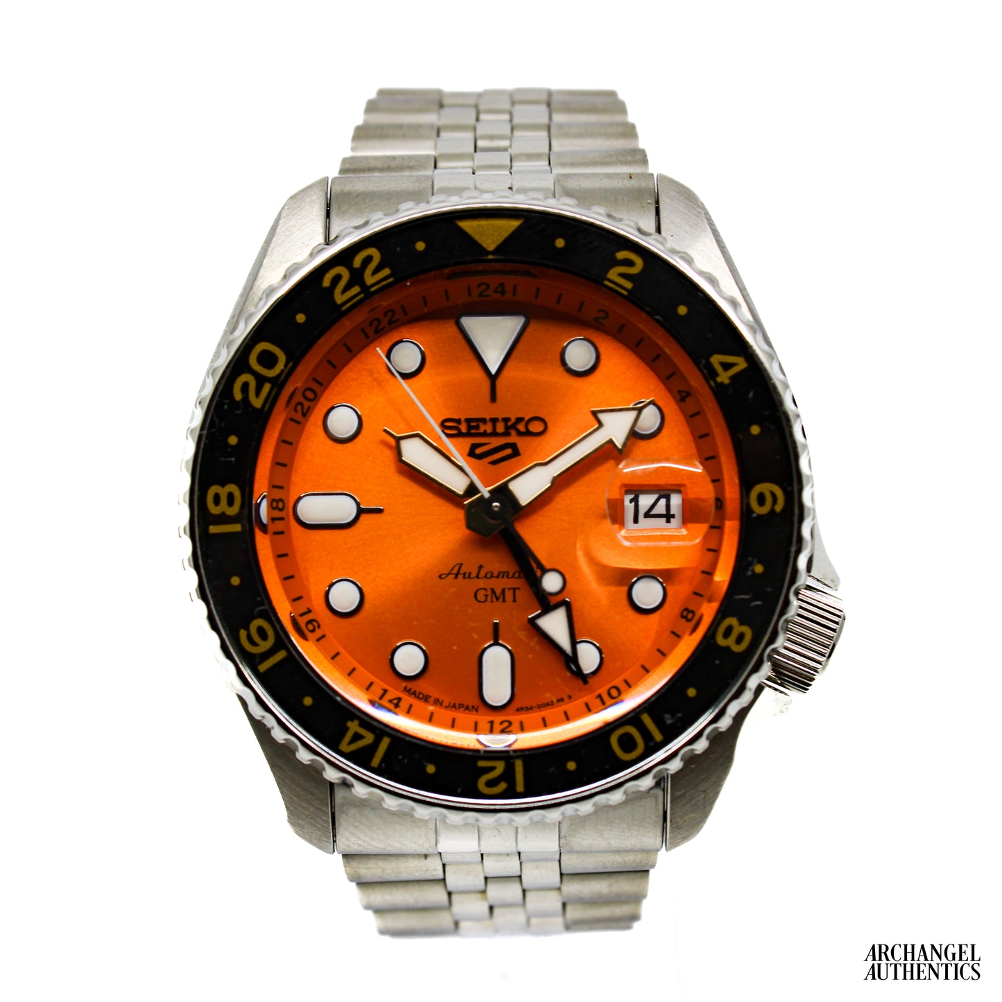 Seiko 5 Sports GMT Orange SSK005