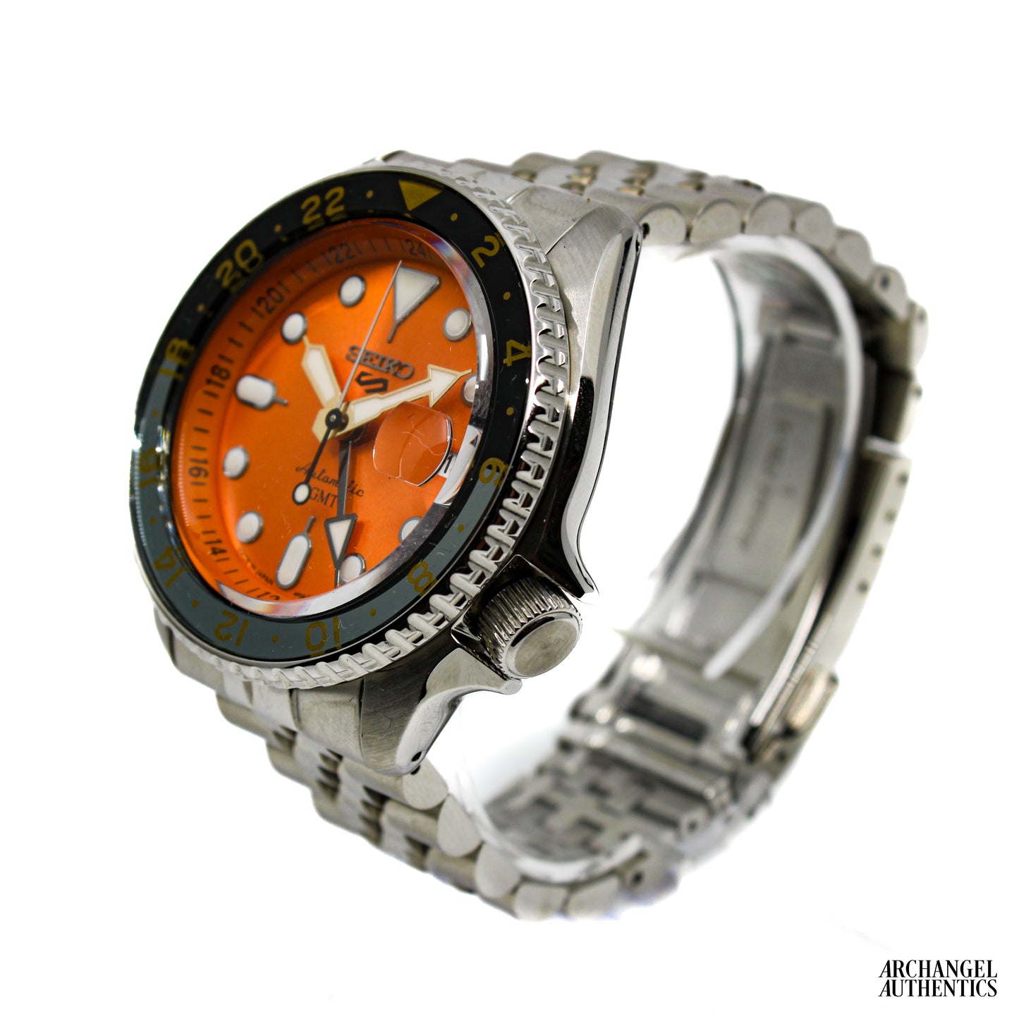 Seiko 5 Sports GMT Orange SSK005