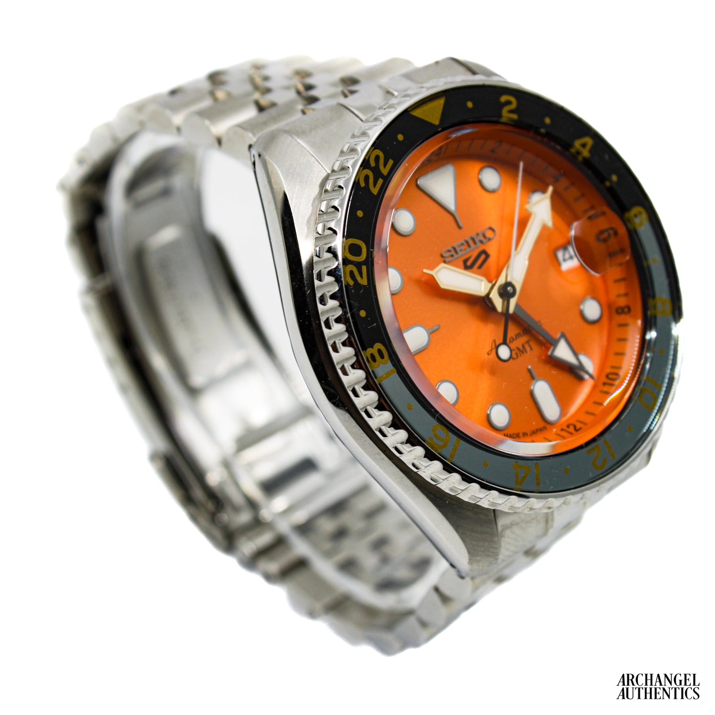 Seiko 5 Sports GMT Orange SSK005