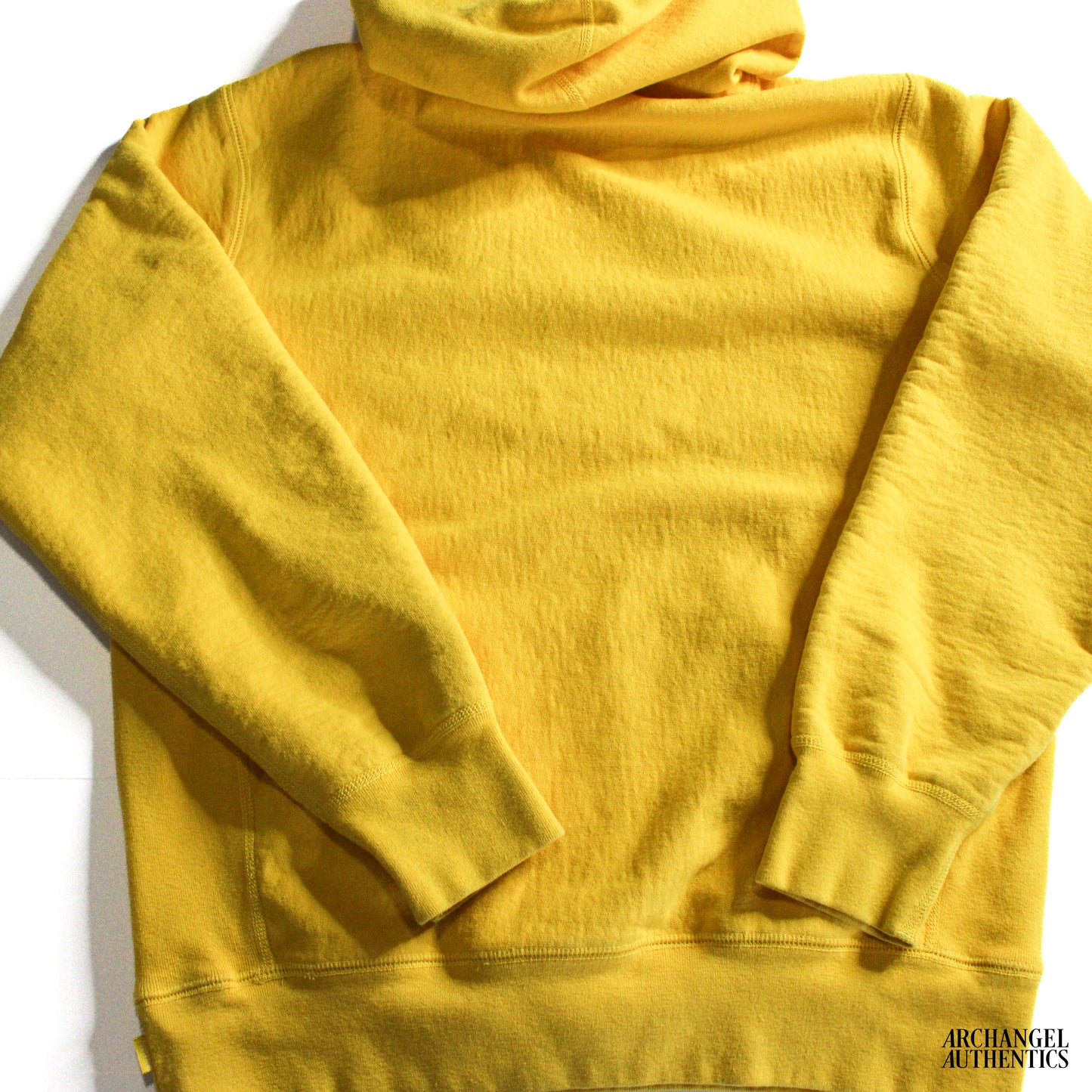 Supreme Bandana Box Logo Hooded Sweatshirt Yellow