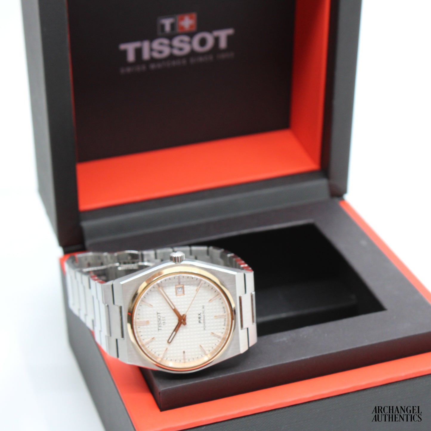 Tissot PRX Powermatic 80 SS/Rose T137.407.21.031.00