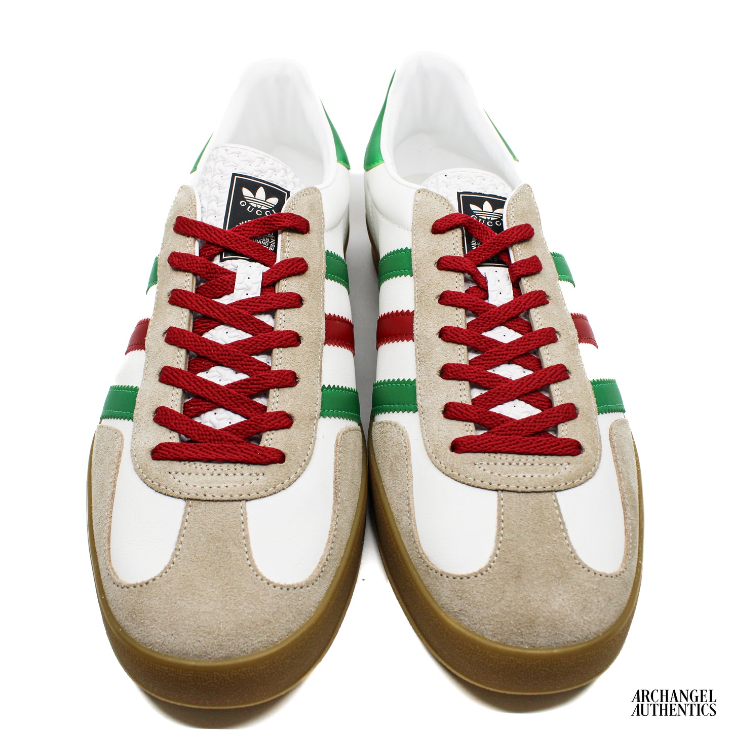 adidas x Gucci Gazelle White Green Red