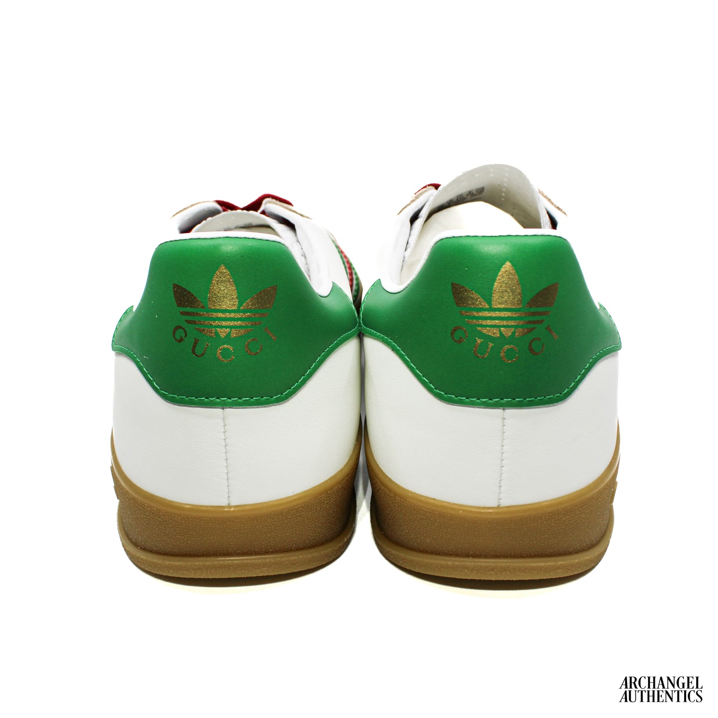 adidas x Gucci Gazelle White Green Red